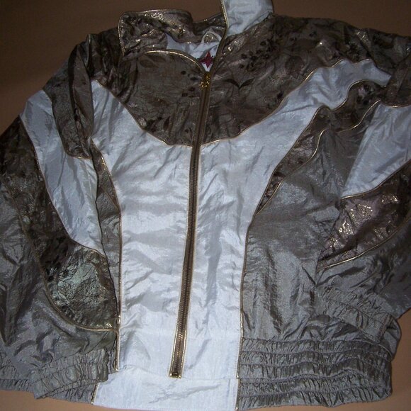 Active Frontier Int. Ladies Small Taupe Nylon Jogging / Leisure Wear Suit Set - Picture 2 of 13